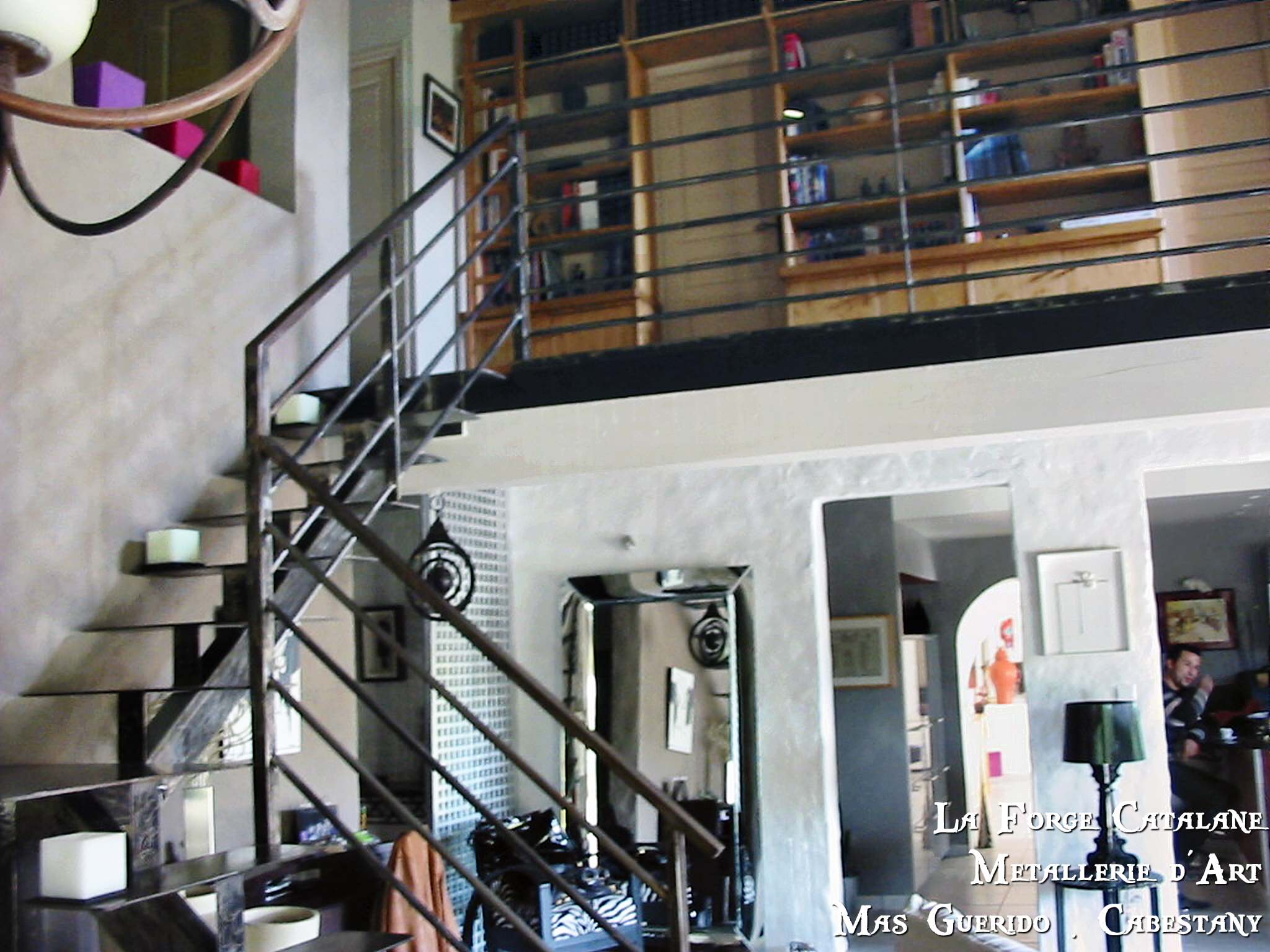 rampant garde corps lisses horizontales forge catalane.jpg